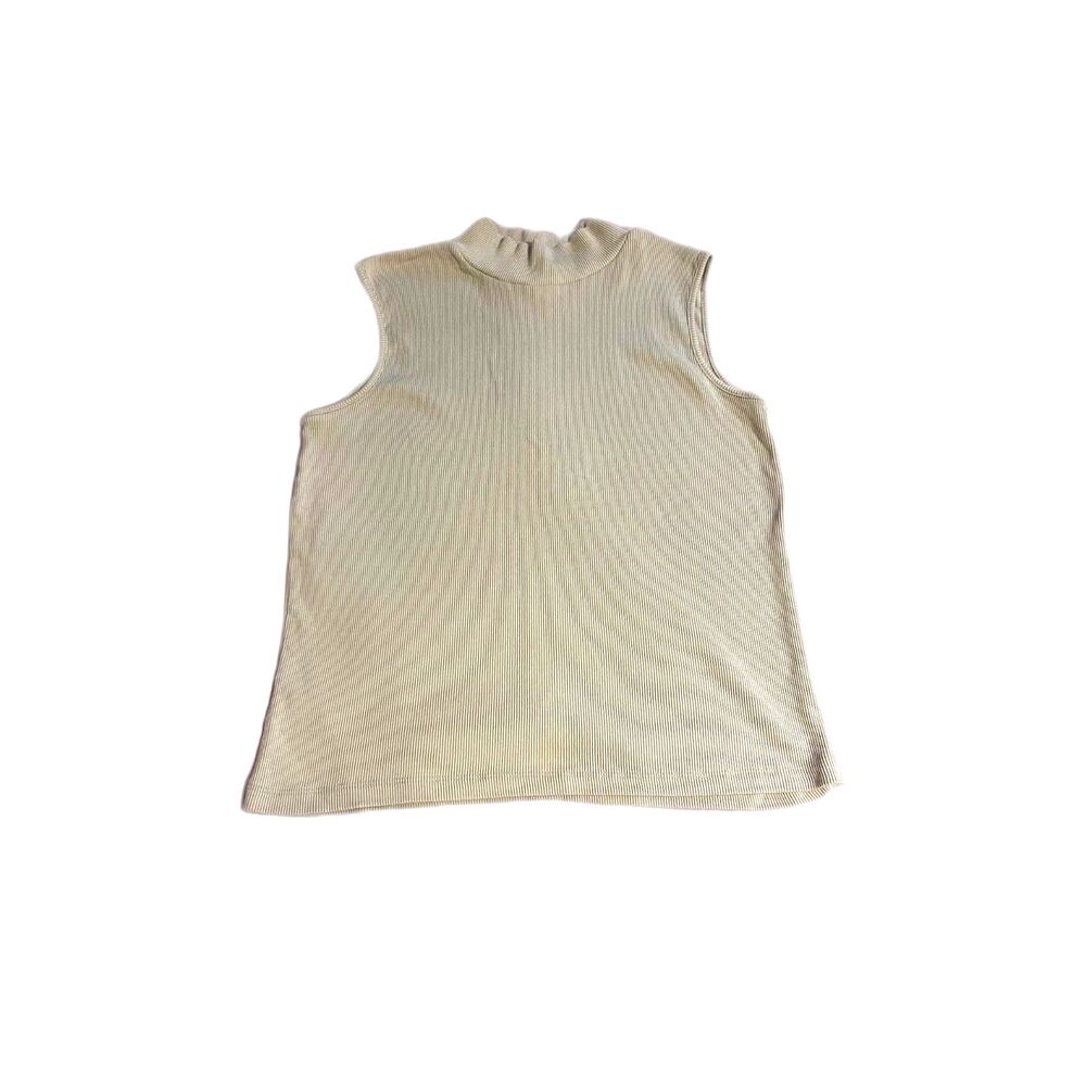 Mountain Lake Sleeveless Mock Neck Top - Size Large